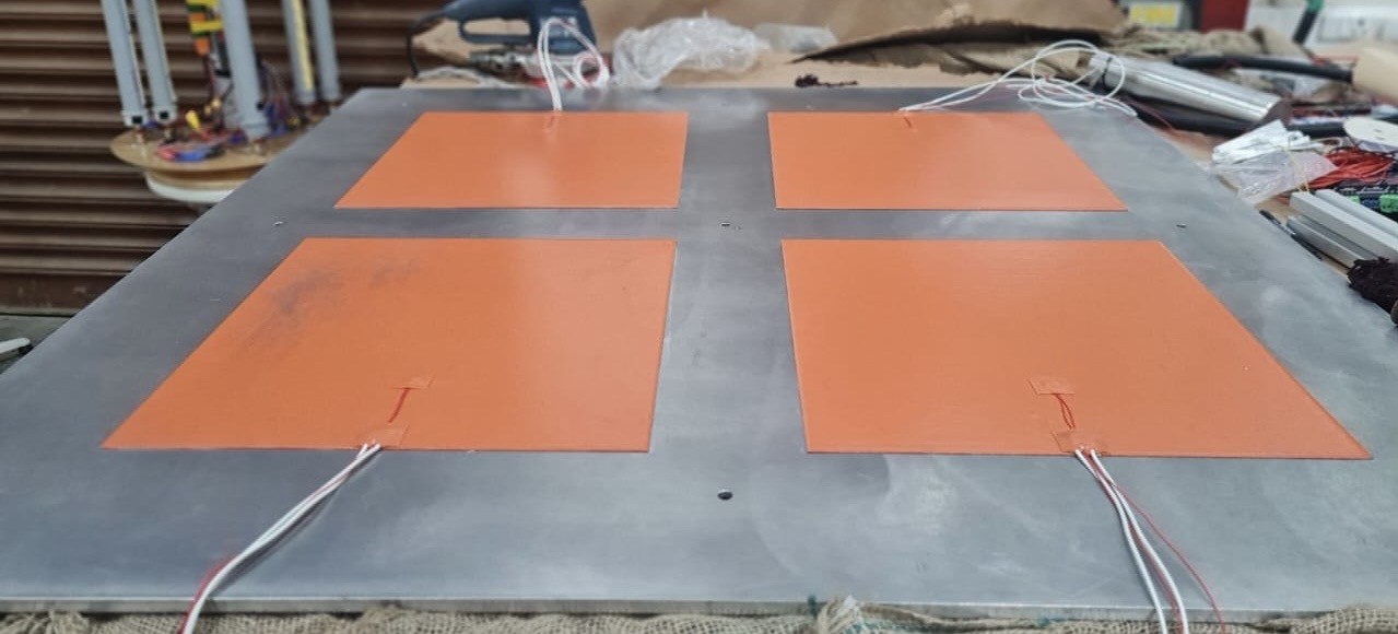 Silicone heater pads