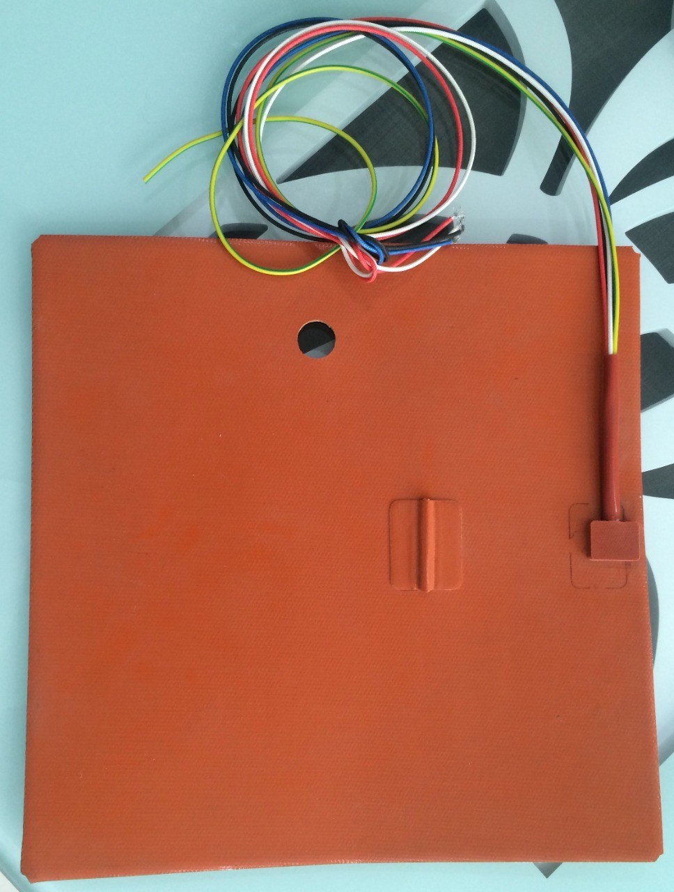 Silicone heater pad